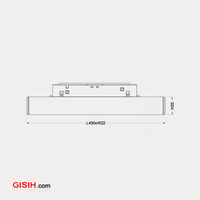 Rail lumineux LED magnétique 10W 15W 20W 30W 40W, rail lumineux linéaire LED 120 ° Projecteur pour la maison, le bureau, les magasins de vêtements