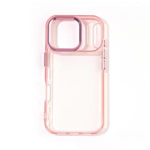 Coque de téléphone pour iPhone 17 avec cadre d'objectif et protection dorée, colle rainurée - Product Image 1