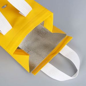 Sac isotherme commercial recyclable et épaissi, emballage portable biodégradable en non-tissé pour thé au lait et barbecue - Product Image 2