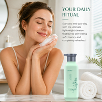 Nettoyant Visage Liquide Hydratant Purifiant Peau Légèrement Acidulée Doux Démaquillant Crème Lait Nettoyant Huileux Marque Privée