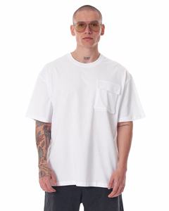 OEM personnalisable 100% coton surdimensionné hommes Streetwear T-Shirt haute qualité cousu lourd couleur personnalisée longue conception vierge personnalisée - Product Image 4