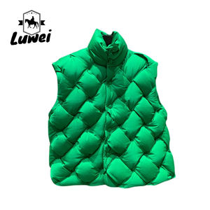 2024 <b>Winter</b> Cotton Warm Down Green Utility Male <b>Vest</b> Loose <b>Mens</b> Workout Sleeveless <b>Vest</b> Waistcoats Gilet - Product Image 2