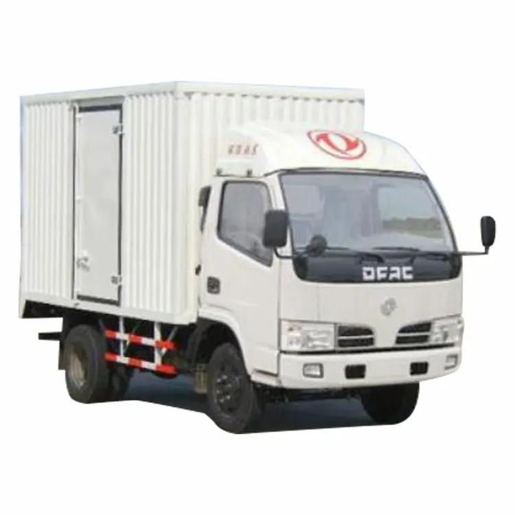 Resilient and value-packed truck Dongfeng cargo cage truck EQ5060XXY20D3AC 6m Length CY4100Q engine Euro 1 panel van