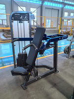 Développez des épaules plus volumineuses avec la machine à presser les épaules ROSEN à charge par poulie pour l'entraînement en salle de sport commerciale