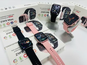 2025 nóng bán zw9 Max thông minh đồng hồ 2.0inch màn hình lớn không dây sạc nút quay 290mAh pin PK S10 S9 siêu thông minh đồng hồ - Product Image 4
