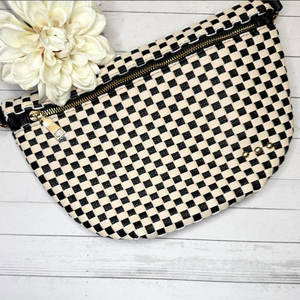 2025 popolare borsa a tracolla in tessuto con Design a scacchi in pelle vegana regalo per la sua borsa a tracolla alla moda - Product Image 2