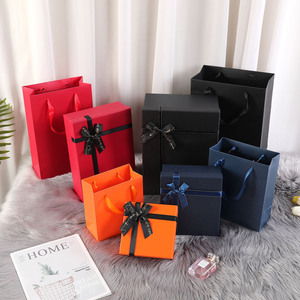 Fabricante al por mayor Cajas de Regalo naranjas para pequeñas empresas papel de impresión personalizado tapa de embalaje de cartón y Cajas de Regalo Base - Product Image 3