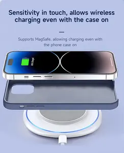 Capa de luxo para celular com tela de Tinta NFC Smart E para iPhone 15/15pro