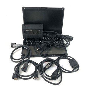 Ordinateur portable V110 avec kit de scanner d'interface de communication DOOSAN uVIM, outil de diagnostic pour chariot élévateur, excavatrice et chargeuse de chantier. - Product Image 1