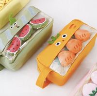 Fruit Groente Paradijs Cartoon Pluche Etui Stijl Pennenbakje Middelbare scholieren Japanse stijl Populair China