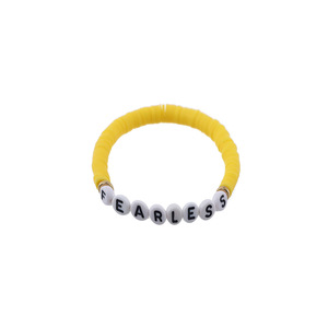 Braccialetto di perline Boho personalizzabile 1989 braccialetto di amicizia Taylor fatto a mano in argilla polimerica perla alla moda con nome di amicizia - Product Image 4