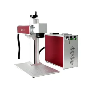 Factory Discounted Price Marking Machine Desktop type 50W 100W Fibre Laser Marking Machine for Aluminum