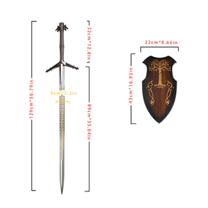 Spada della Dama del Lago di The Witcher 3 per Caccia ai Demoni, per Collezione Cosplay, 129cm - Product Image 2
