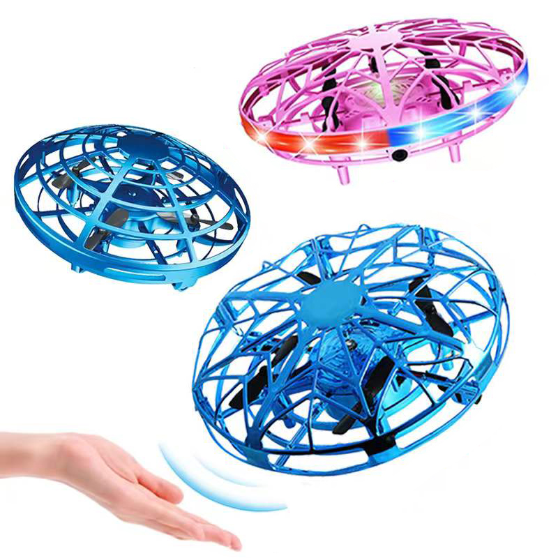 Amazon продает уличные Детские и взрослые Волшебные Спиннеры с ручным управлением со встроенной RGB подсветкой мини-Дрон flynova pro