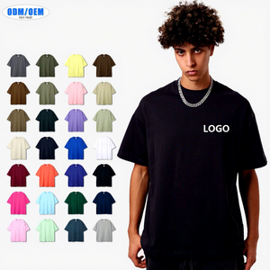 Camiseta de Algodón <span class=keywords><strong>100</strong></span>% con Logotipo Personalizado, Tela de 230 GSM, Camiseta de Alta Calidad para Hombre y Mujer, Patrones y Logotipos Personalizables - Product Image 1