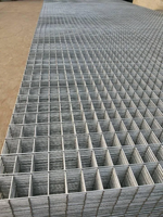 Vente en gros de plaques de treillis métallique en acier renforcé SL62 SL82 SL92, treillis métallique soudé simple renforcé pour la coupe de barres d'armature en béton