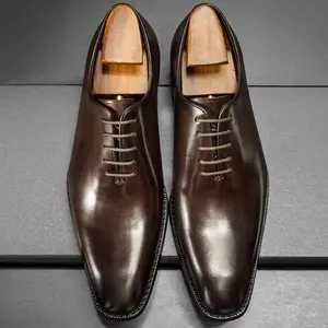 Мужская кожаная обувь в британском стиле