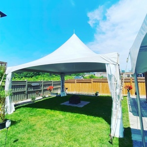 Carpa <span class=keywords><strong>de</strong></span> Aluminio <span class=keywords><strong>para</strong></span> Eventos, 15x15 pies, Tipo Pagoda, con <span class=keywords><strong>Cortinas</strong></span>, <span class=keywords><strong>para</strong></span> Fiestas en el Jardín, Bodas - Product Image 2