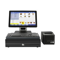 Terminal Punto de Venta (TPV) Todo en Uno Modelo S1 con Pantalla Táctil de 15.6 Pulgadas, Sistema de Punto de Venta (TPV), Caja Registradora