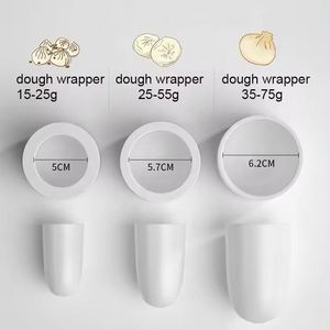 Máquina para Hacer Bollos al Vapor, Incluye 3 Moldes, Máquina Manual para Hacer Bollos al Vapor, Baozi, Momo, Productos de Granos - Product Image 5