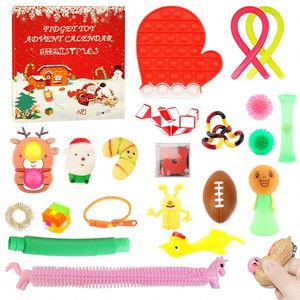 Christmas Sensory Fidget Toys Advent <b>Calendar</b> Set 2021 Boxes Wholesale Mochi Squishy Simple Advent <b>Calendar</b> for Toys - Product Image 1
