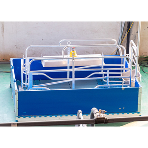Nouvelles cages de mise bas modernes pour porcs, confortables et anti-pression, en acier galvanisé à chaud, pour l'élevage porcin - Fournisseur direct usine - Product Image 6