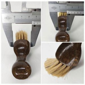 Mini Shoe Brush Gourd Shaped Small Applicator Brush for Shoe <b>Polishing</b> <b>Waxing</b> Oiling Buffing Cleaning Detail Brush - Product Image 3