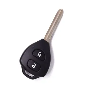 Xhorse XKT005EN通用遥控主T-oyota风格2按钮汽车钥匙，适用于VVDI钥匙工具VVDI VVDI2