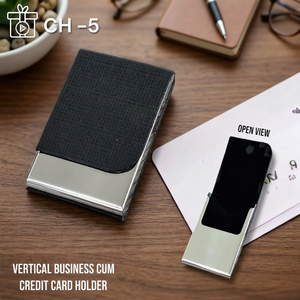 Luxury PU Leather Vertical Business Card Holder For <b>Men</b> Women Multi Card Case <b>Slim</b> Professional Office <b>Wallet</b> Gift Daily - Product Image 5