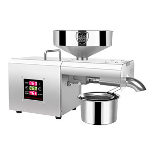 التلقائي مصغرة الفولاذ المقاوم للصدأ الفول السوداني المسمار آلة ضغط الزيت - Product Image 1