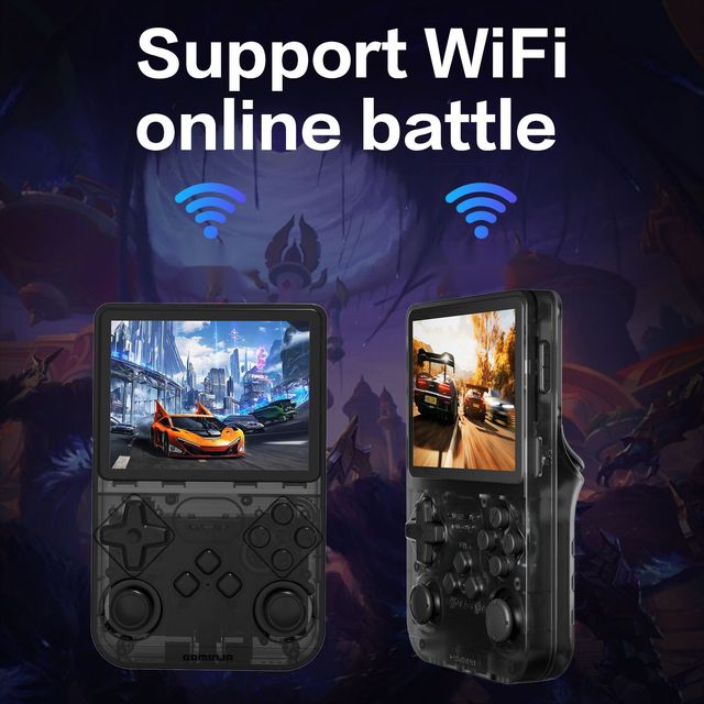 Manufacturers Retro-nostalgic for Arcade-style Open-source Handheld Android 4.4 Wi-Fi Networked Multiplayer RPG Gaming