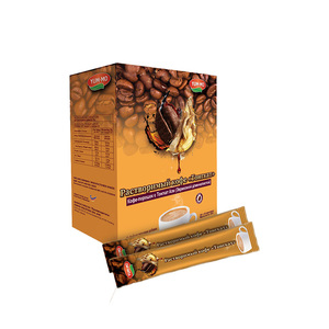 YUMMO Café Instantané Mélangé Tongkat Russe 20g Sachets en Poudre par Boîte Crème Sucre Acide Café Instantané Amer Certifié Halal - Product Image 1