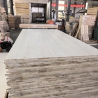 Panneaux en bois massif peuplier blanchi de couleur naturelle du fabricant