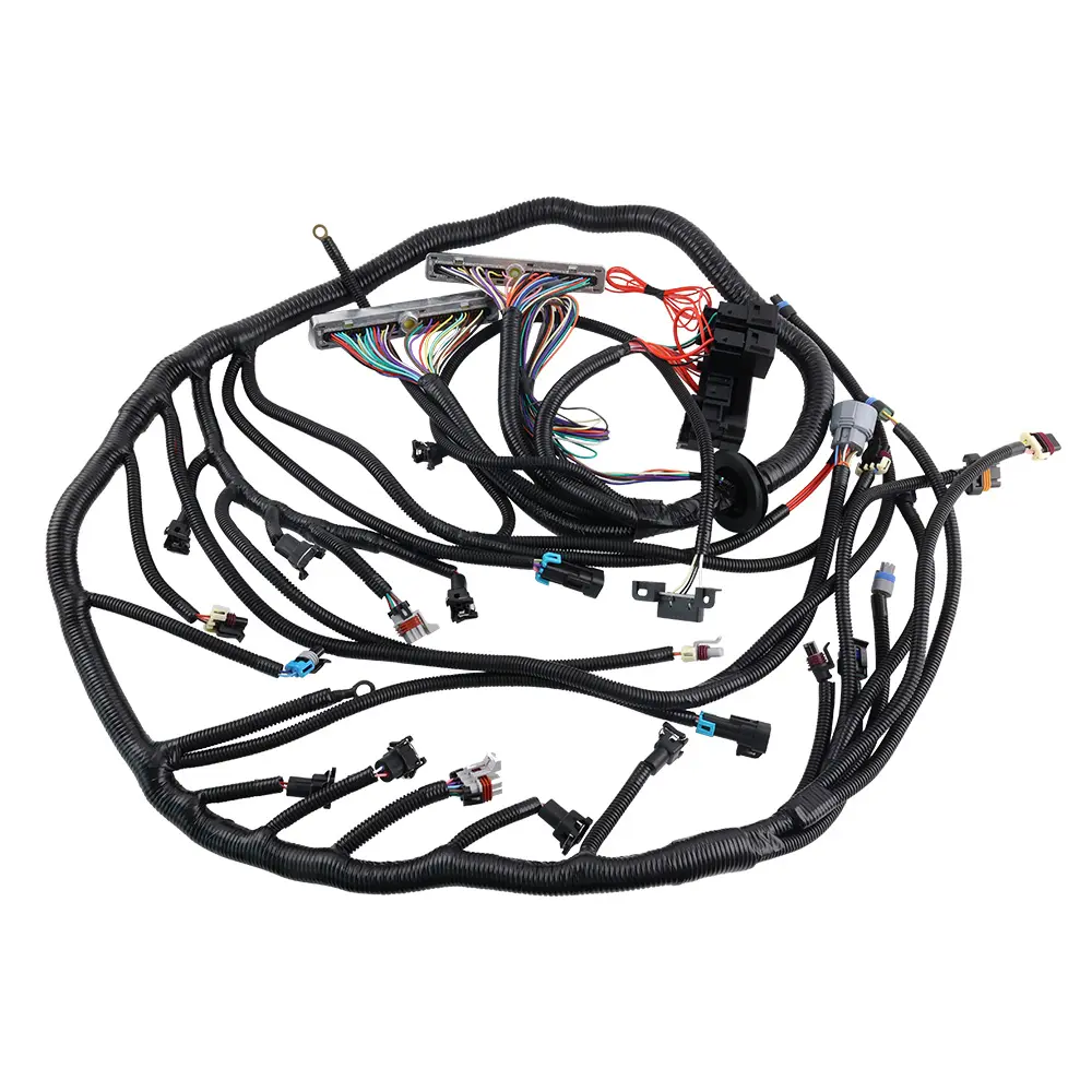 Stand Alone Harnas 4l60e Dbc Voor Aandrijving Door Kabel Dbc 1997-06 Ls1 Ls Swap 4.8 5.3 6.0 Ls Motor Kabelboom