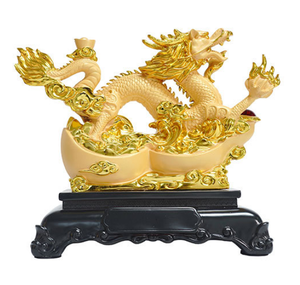 Cinese tradizionale Fengshui Blue Jade Resin Crafts <span class=keywords><strong>Dragon</strong></span> table Ornament Decoration Feng Shui <span class=keywords><strong>Ball</strong></span> artigianato drago cinese - Product Image 6