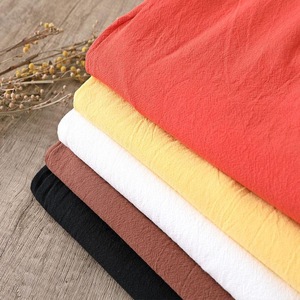 Nouveau pantalon femme grande taille printemps-été, coupe ample décontractée style sarouel en coton et lin, couleur unie - Product Image 3