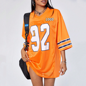 T-shirt da calcio in maglia da uomo donna stile stile stile stile maglia da calcio - Product Image 1
