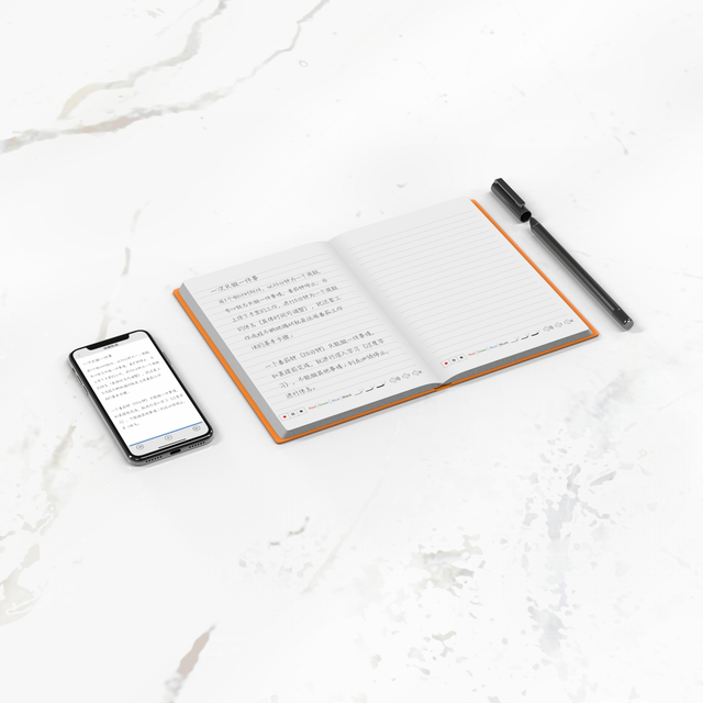 Portable Wireless Connection Smart Pen with Notebook for School, Office and Home
