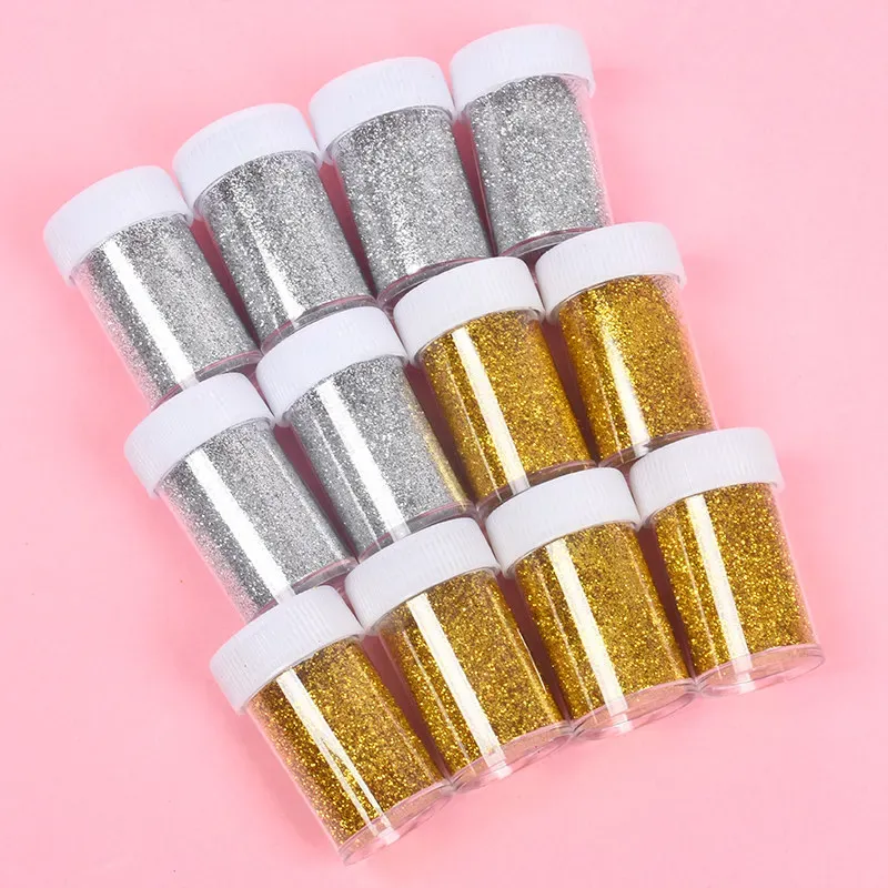 12Pcs Gold Sliver