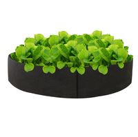 Sac de culture rectangulaire en fibre végétale écologique et durable pour semis et agriculture, 10-90 gallons
