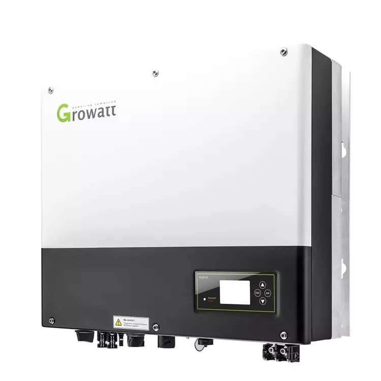 Inverter Hibrid untuk Sistem Tenaga Surya, Inverter Hibrid Grolwat 5000W 6000W 7000W 7kw 6KW 4KW 6KW 3 Fase Efisiensi Tinggi