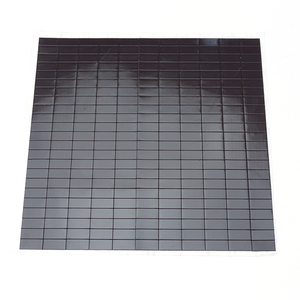 Màu xanh <span class=keywords><strong>foursquare</strong></span> linh hoạt chết cắt mạnh mẽ cao su nam châm tấm nhỏ hình Đĩa tráng bột hiển thị linh hoạt nam châm vật liệu - Product Image 3