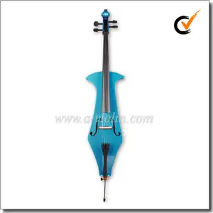 4 stringa colorata solidwood violoncello elettrico( ce502)