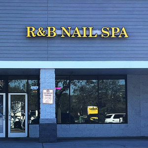 Letrero de letras luminosas de acrílico 3D personalizado con logotipo LED para la decoración de empresas de salón de spa - Product Image 3