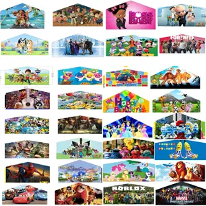 Commercial inflatable bouncer banner bounce castle banner