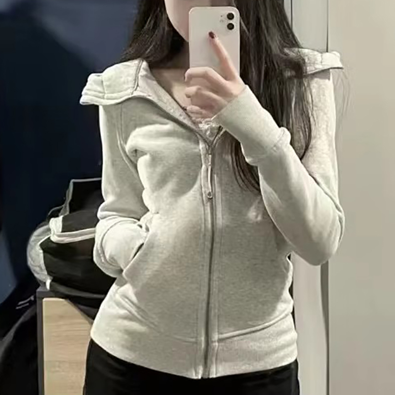 Lus Ladies Sports Top Designer Slim Yoga Running Jacket Set Fall/winter Warm Zip-up Cardigan Sweater