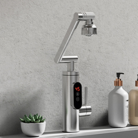 Robinet chauffe-eau électrique instantané 3300W, Bras robotique, Bras attirant l'argent, Se chauffe en 3 secondes, Produit de haute qualité