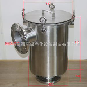 Filtres à air sous vide en acier inoxydable 304, approvisionnement direct usine, avec bride d'entrée/sortie DN100 - Product Image 2