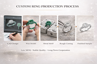 Kleurveranderende stemmingring |   Thermochrome sieraden |   Hoogwaardige koperen ring OEM fabriek op maat gemaakte afwerking zilver kwaliteit standaard