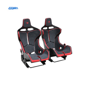 Sièges de voiture en fibre de carbone noir-rouge de haute qualité pour McLaren 720S 540C 650S Senna en tissu - Product Image 2